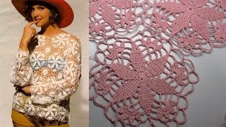 картинка: Шестигранник крючком Для ТУНИКИ  ПЛАТЬЯ КОФТЫ  Часть1