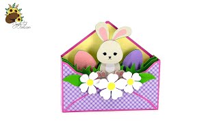 Bunny Envelope Box Card SVG Assembly Tutorial