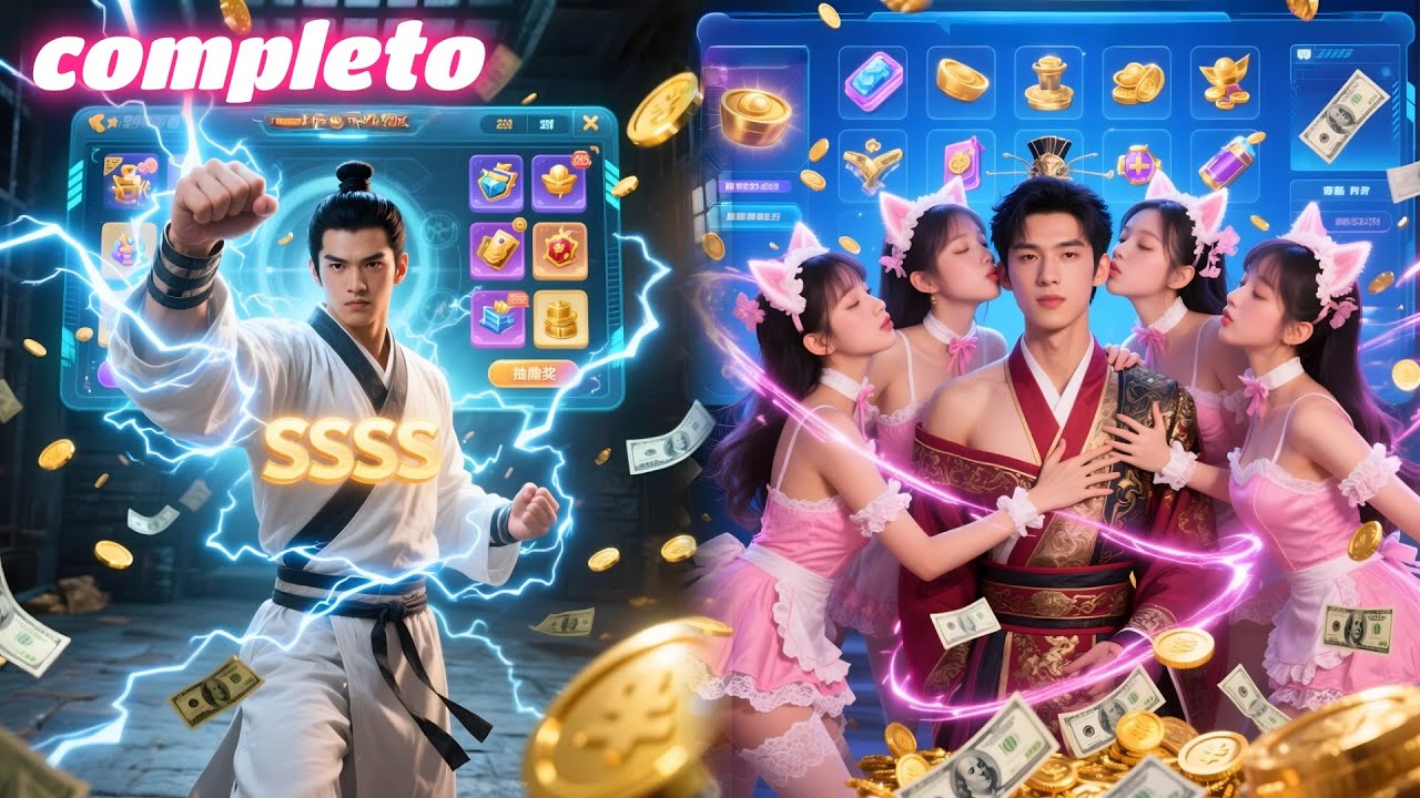 Preso Cdor Muerte renac ant activó Pod Div Niv SSS —y fue rodeado de numerosas bellas—.