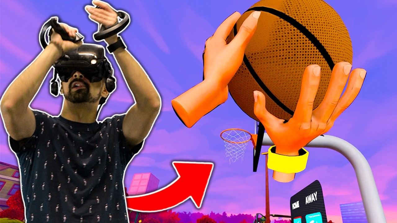 Ίδρωσα παίζοντας VR Basketball - Blacktop Hoops