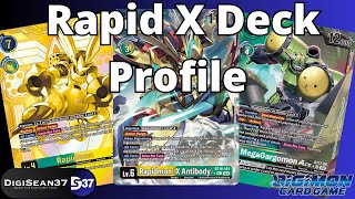 Rapidmon X Antibody Bunnies Deck Profile | Digimon Card Game | BT16 Beginning Observer