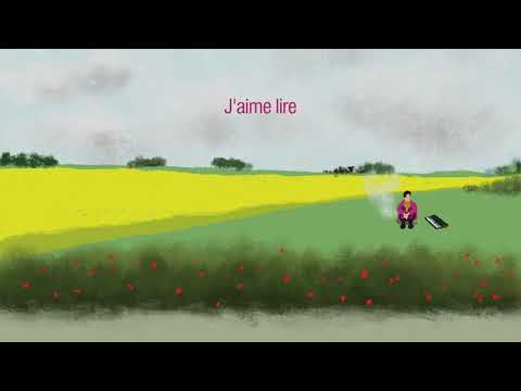 Albin de la Simone : J'aime lire (video lyrics)