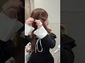 毎日が美しさ✨たった3分でできる簡単ハーフツイン⛄️❄️🎀 超簡単なので真似してね🤍