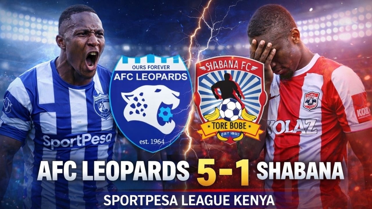 AFC Leopards 5-1 Sahabana FC // Sportpesa Premier League