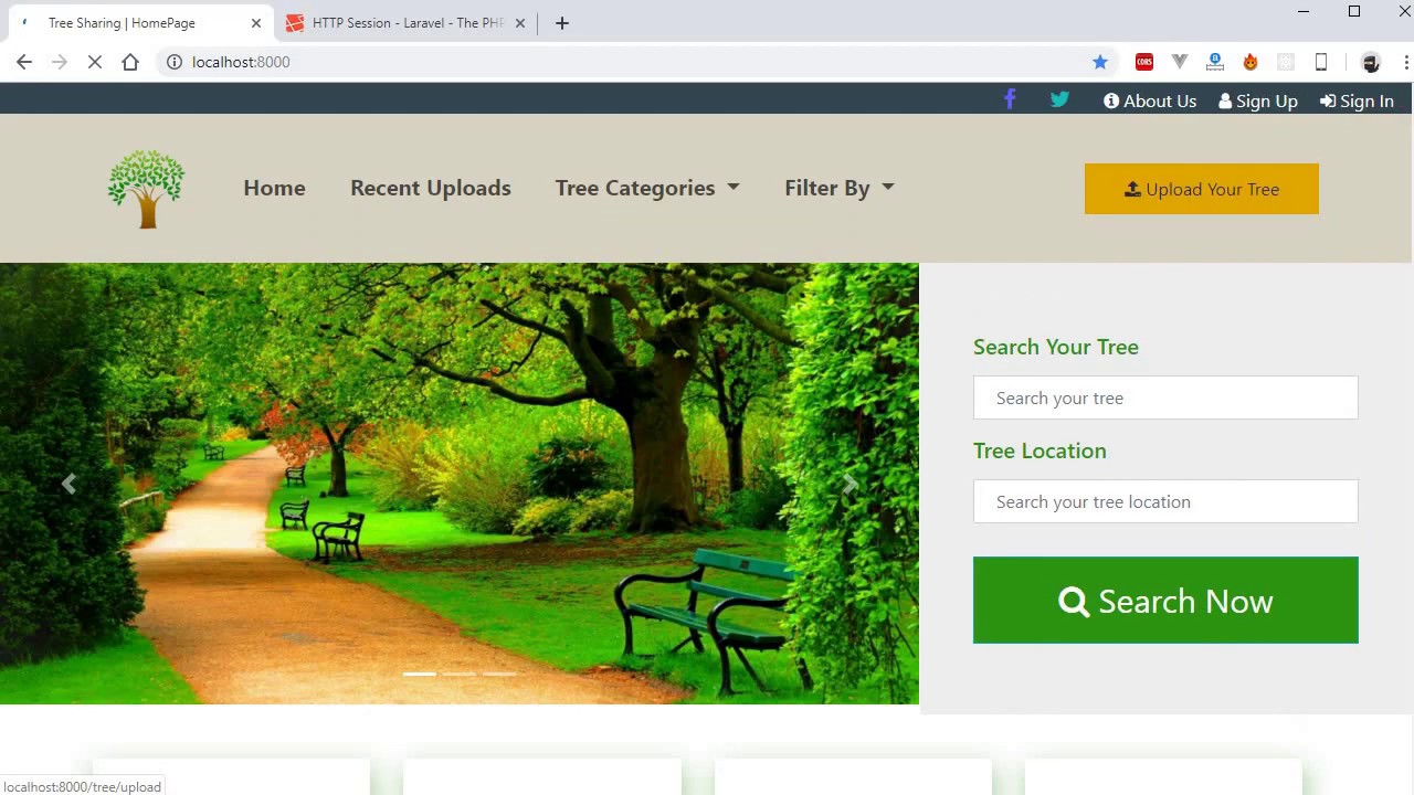#11 Tree Sharing Laravel Video Tutorial Tree Upload By User, User Login ...