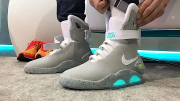 We wear-test the self-lacing Nike MAG. It's awesome!
