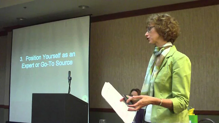 Cathy Jennings discussing Relationship Marketing