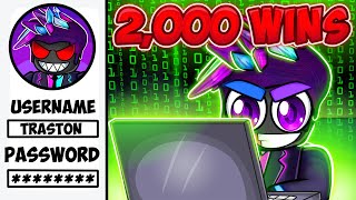 I hacked a 2000 WIN ACCOUNT In Blade Ball... by MiniBloxian 40,347 views 5 months ago 8 minutes, 33 seconds