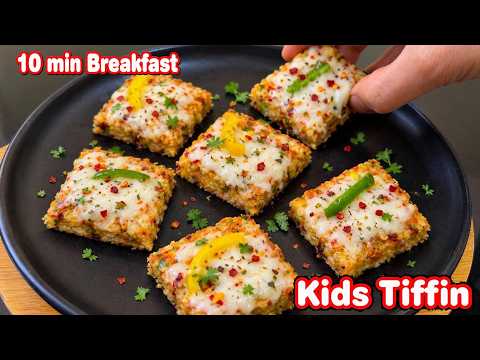 No Bread No Maida Healthy Breakfast Recipe | Protein Rich Kids Tiffin | perfect Lunch Box for kids
