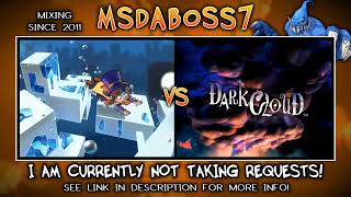 Clocktowers Beneath the Dark Clouds - A Hat in Time/Dark Cloud Mix