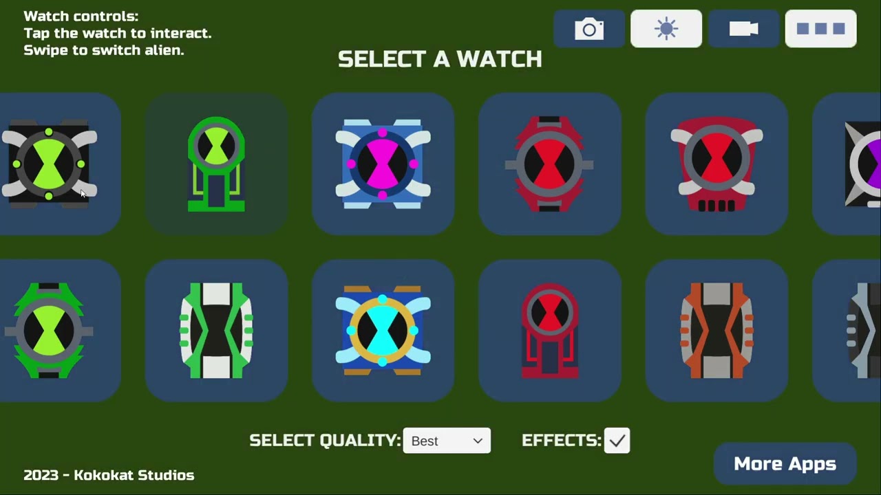 Omni-Watch 3D Omnitrix's