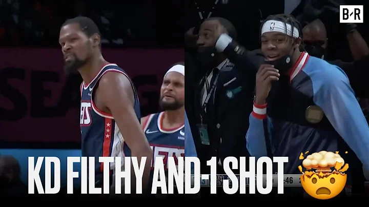 Nets Bench Went WILD For This Kevin Durant Clutch Bucket 😳 - DayDayNews