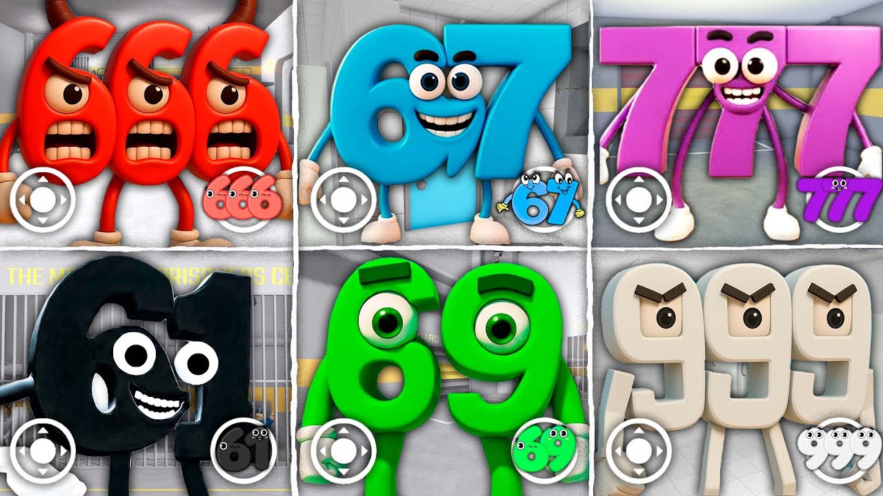 What if I BECOME NINE NINE NINE, SIX SEVEN, SIX SIX SIX, SIX NINE,... in Barry’s PRISON RUN!