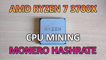 AMD Ryzen 7 3700X - Monero Hashrate