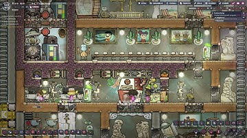 Oxygen Not Included - Kitchen Setup