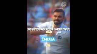 Selection that ruined India team in Wc☠️.