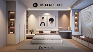 D5 Render Tutorial: Step by Step Interior Render Setting + Lighting + Materials