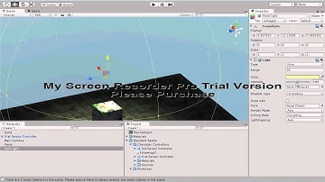 3D game engine experiment -Unity-