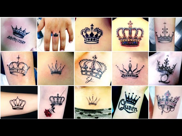 83 Small Crown Tattoos Ideas You Cannot Miss! | Small crown tattoo, Crown  tattoo design, Crown tattoo