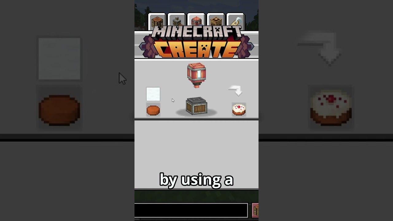 Minecraft Cake Factory - Create Mod Minecraft