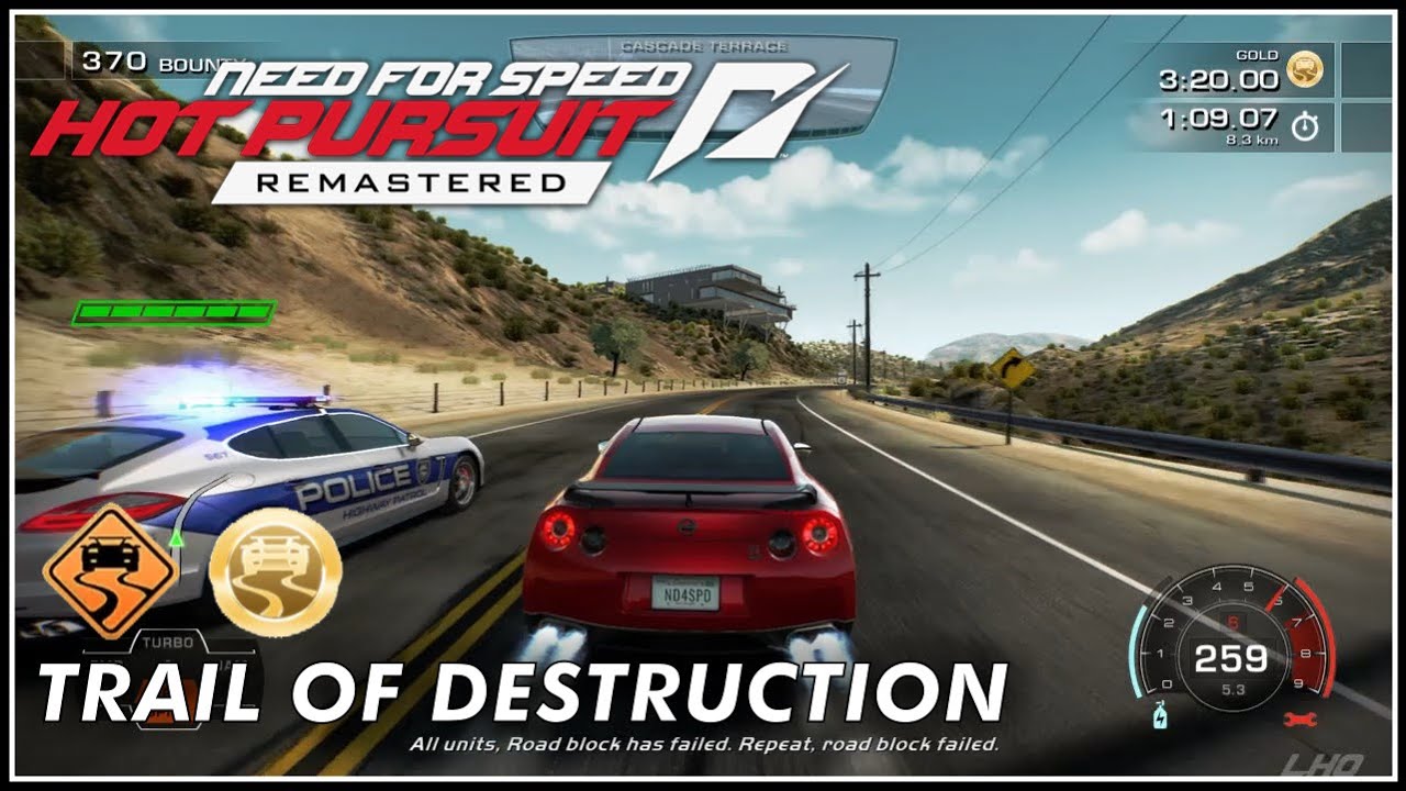 Need for Speed: Hot Pursuit Remastered | Racer Career - Trail of Destruction - Gold