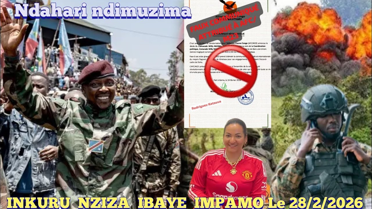 IKIGITONDO LE 28/02/2026 LT.Col Willy NGOMA NIMUZIMA AMAKURU MASHYA/ INTARE ZIFASHE AHANTU 13 MASISI