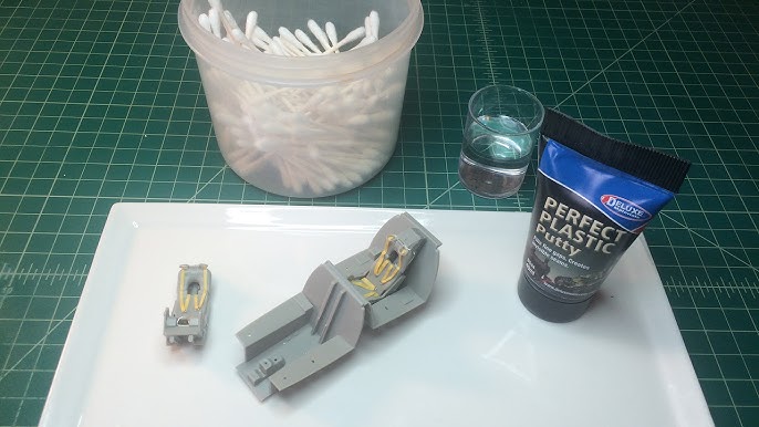 Hobby Basics: Applying Plastic Putty without losing fine details! 