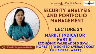 Economic Value Added (EVA) || NOPAT || WEIGHTED AVERAGE COST OF CAPITAL (WACC)