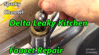 Delta Kitchen Faucet Leak Repair