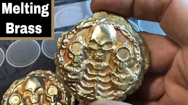 "No Music" Making Some Brass Ingots and Pours