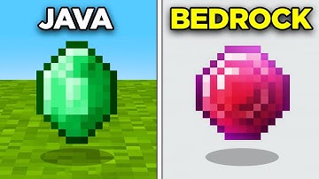 36 Java Vs Bedrock Differences