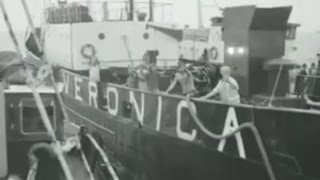 Laatste uitzending piratenzender Veronica (1974)
