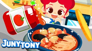 Chef | Cook | Job & Occupation Songs for Kids | Job and Career Songs for Kindergarten | JunyTony Resimi