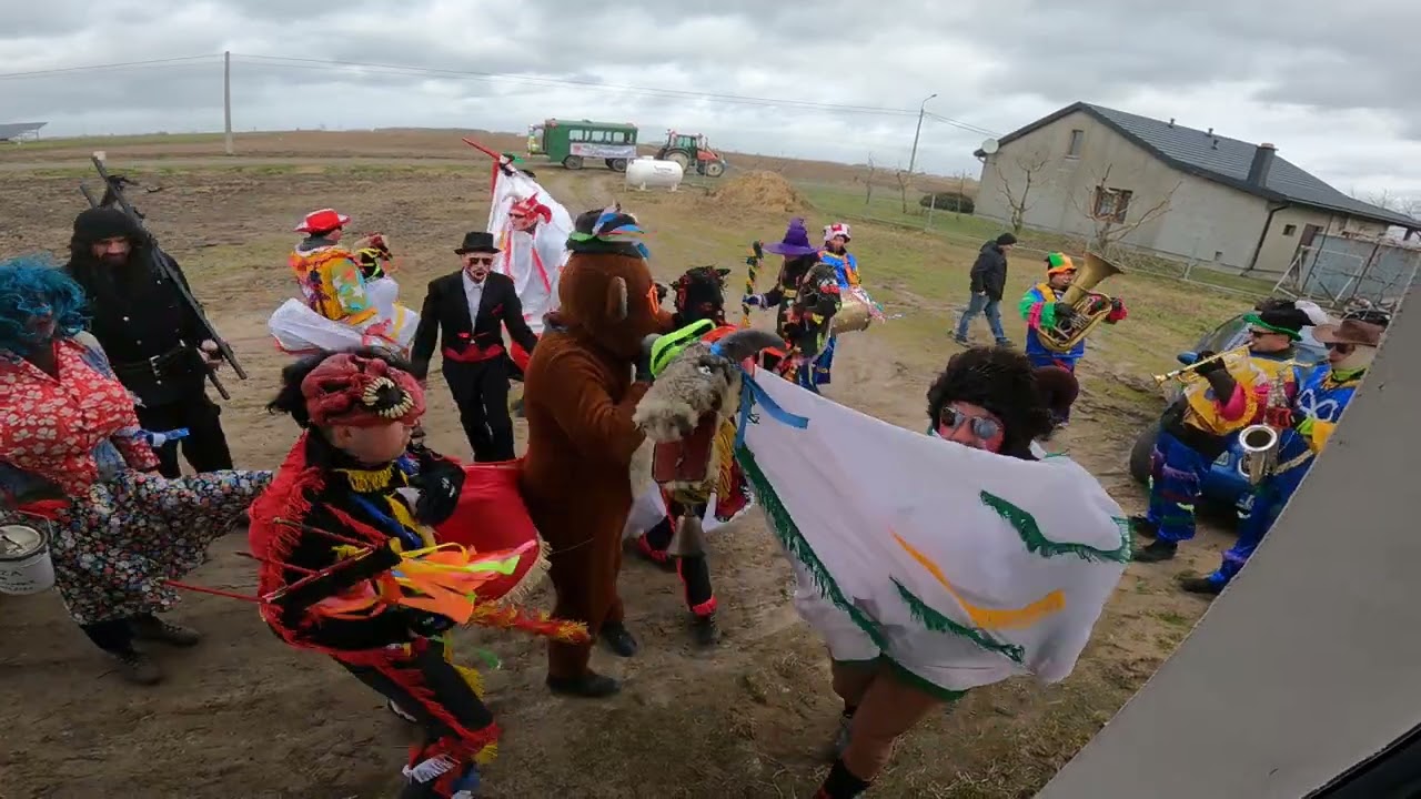 Tak się obchodzi koniec karnawału na Kujawach.Koza Śmiłowice 2023.