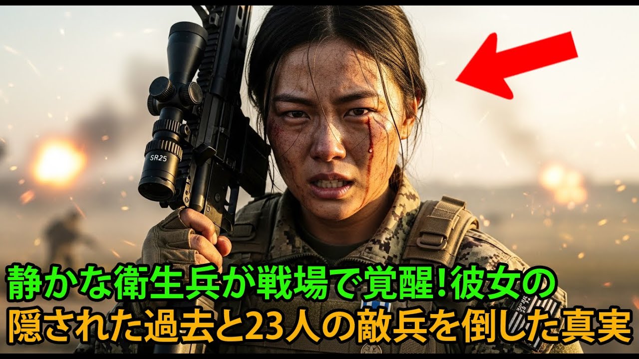 【雷鳴ドク】優しき衛生兵は、なぜ23人の敵兵を倒したのか？｜日本女性の隠された過去