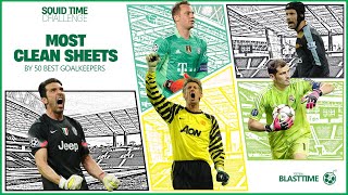 Top 50 Goalkeepers With Most Clean Sheets In Football History