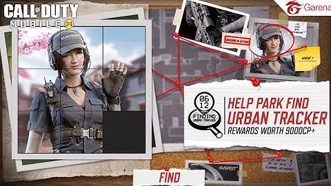 *NEW* Finding Urban Tracker (Solve the Puzzle) (Garena) | COD MOBILE