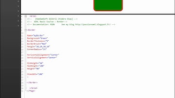 XAML Basic Course : Border