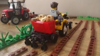 Sadzenie ziemniaków na woli Kubiakowskiej.