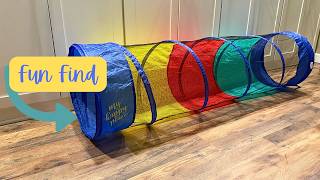 Ultra-Simple Tunnel For Toddler Playtime - Compact Storage
