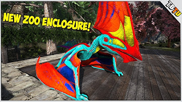 FULLY MUTATED TAPEJARA AND REX ZOO ENCLOSURE! Ark Survival Evolved Mutation Zoo S2E3