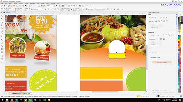 Học thiết kế tờ rơi bằng corel 2020