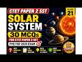 Solar System – 30 MCQs for CTET Paper 2 SST | PYQ for 2026 Exam #ctetexam #pyq #update
