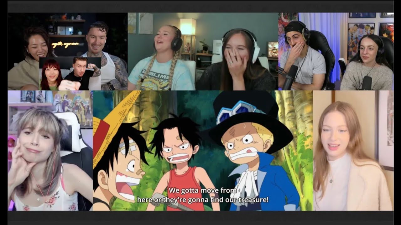 Episode 494 PART-1 |"Luffy, Ace & Sabo – Three Brothers Reunited"| One Piece Reaction Mashup |ワンピース