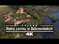 Ruiny zamku w Bobrownikach - odkrywam historię i legendę z drona #dron #historia #legenda #zamek