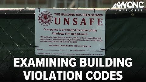 Examining building violation codes after deadly South Park fire