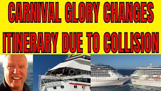 ... carnival has informed it's guests for the next sailing of glo...