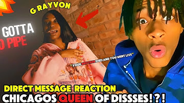 SHE REALLY SAID THAT‼️😱 G Ravon - Direct Message (Official Video) Reaction