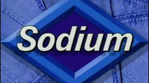Sodium production