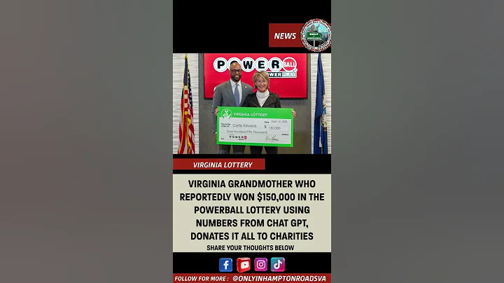 A Virginia grandmother who used ChatGPT to help pick her Powerball numbers struck it big
